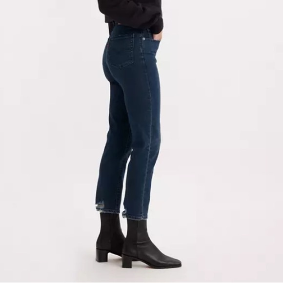 NWT 724 HIGH RISE STRAIGHT WOMEN'S JEANS - Picture 4 of 5